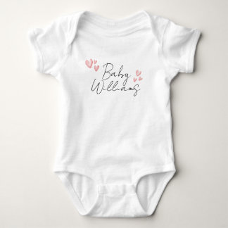 Personalisierte Jungen-Herzinfarkt Baby Strampler