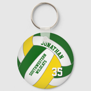 personalisierte Jungenvolleyball Schlüsselanhänger