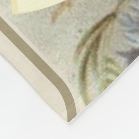 Personalisierte Jungfrau Madonna Mary mit Baby Fleecedecke (Ecke)