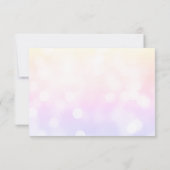 Personalisierte Junggeselinnen-Abschied-Karten Dankeskarte (Rückseite)