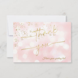 Personalisierte Junggeselinnen-Abschied-Karten Dankeskarte