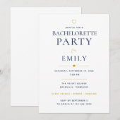 Personalisierte Junggesellinnen-Abschiedsparty Einladung (Vorne/Hinten)