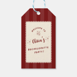 Personalisierte Junggesellinnen-Abschiedsparty-Ges Geschenkanhänger