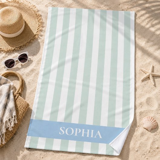 Personalisierte Junggesellinnen-Abschiedsparty Strandtuch