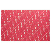 Personalisierte Jungs mit rotem, grauem Namen Stoff (Fat Quarter (45,7 x 55,9 cm))