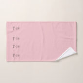 Personalisierte Juni Rose Geburtstag Blume Geschen Badhandtuch Set (Handtuch)