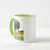 Personalisierte Junior Golfer Combo-Tasse Tasse (Vorderseite Links)