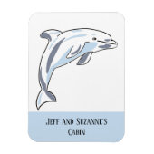 Personalisierte Kabine Kreuzfahrt Tür NIEDLICHE De Magnet (Vertikal)