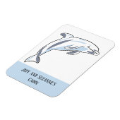 Personalisierte Kabine Kreuzfahrt Tür NIEDLICHE De Magnet (Linke Seite)