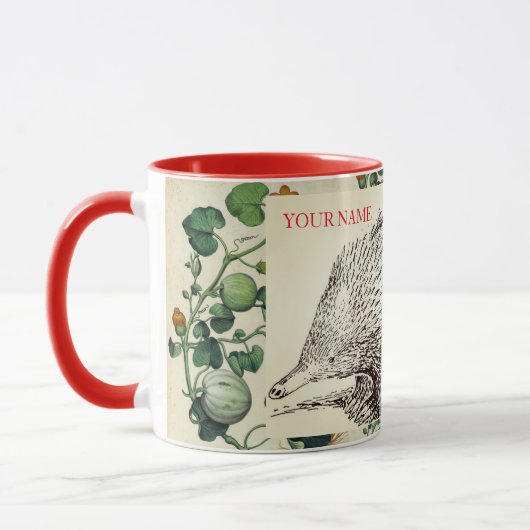 PERSONALISIERTE KAFFEE CUP MIT IGEL TASSE (Links)