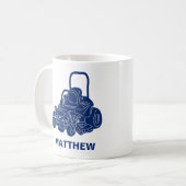 Personalisierte Kaffee-Tasse für Landscapes, Mäher Kaffeetasse (Vorderseite Links)