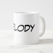 Personalisierte Kaffee-Tasse Jumbo-Tasse (Vorderseite Rechts)