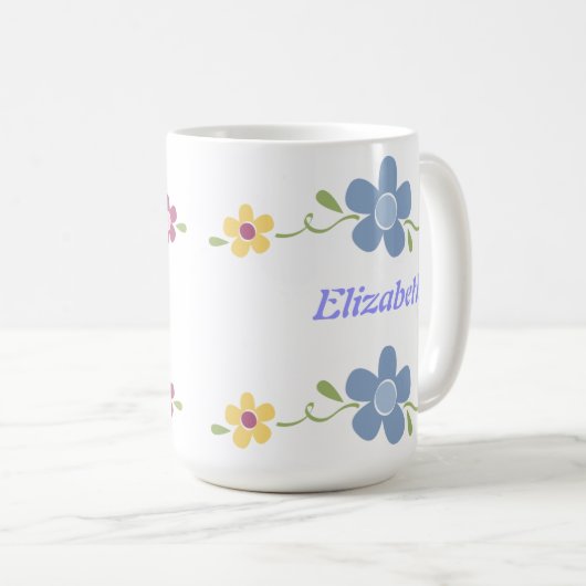 Personalisierte Kaffee-Tasse Kaffeetasse (VorderseiteRechts)