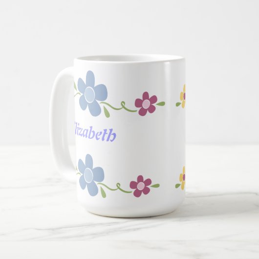 Personalisierte Kaffee-Tasse Kaffeetasse (Vorderseite Links)