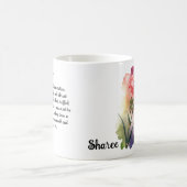 Personalisierte Kaffee-Tasse mit Januar-Geburtstag Kaffeetasse (Mittel)