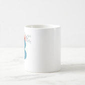 Personalisierte Kaffee-Tasse mit Name & Alphabet B Kaffeetasse (Mittel)