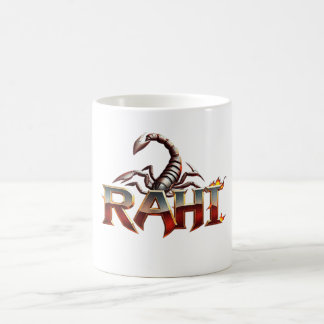Personalisierte Kaffee-Tasse mit Skorpion und Kaffeetasse