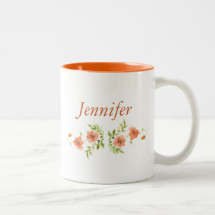 Personalisierte Kaffee-Tasse Zweifarbige Tasse