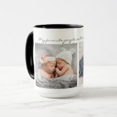 Personalisierte Kaffee-Tassen für Großeltern Tasse (Vorderseite Links)