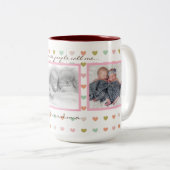 Personalisierte Kaffee-Tassen für Großmutter Zweifarbige Tasse (VorderseiteRechts)