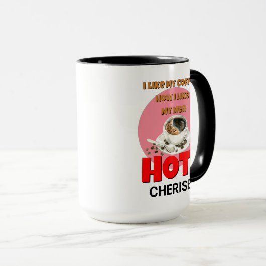 Personalisierte Kaffee-Zitat-Tasse Tasse (VorderseiteRechts)