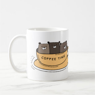 Personalisierte Kaffeebären Kaffeetasse