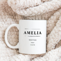 Personalisierte Kaffeebestellung, kundenspezifisch