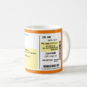 Personalisierte Kaffeemaschine Tasse (VorderseiteRechts)