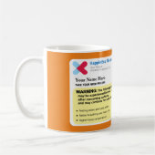 Personalisierte Kaffeemaschine Tasse (Links)