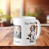 Personalisierte Kaffeetasse mit Beagle-Foto und Gr
