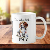 Personalisierte Kaffeetasse mit Beagle-Foto und Gr
