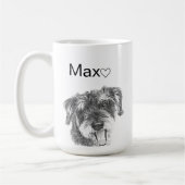 Personalisierte Kaffeetasse mit individuellem Haus (Links)