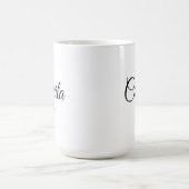 Personalisierte Kaffeetasse mit individuellem Name (Mittel)