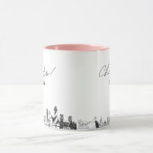 Personalisierte Kaffeetasse St. Augustine Hochzeit (Zentrum)