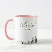 Personalisierte Kaffeetasse St. Augustine Hochzeit (Links)