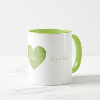Personalisierte Kaffeetassen, Ava Name Tasse