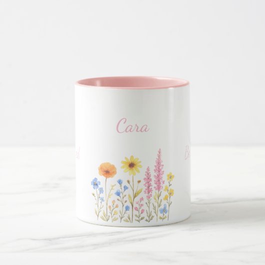 Personalisierte Kaffeetassen, Cara Name Tasse (Zentrum)