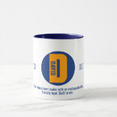 Personalisierte Kaffeetassen, David Name Bedeutung Tasse (Zentrum)