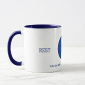 Personalisierte Kaffeetassen, Noah Name Bedeutung Tasse (Links)