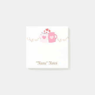 Personalisierte Kaffeetaste Post-it Klebezettel