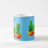 Personalisierte Kaktus-Mutter-Kaffeetasse Kaffeetasse (Mittel)