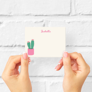 Personalisierte Kaktus-Notizzettel Post-it Klebezettel