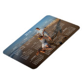 Personalisierte Kalender 2016 große flexible Magne Magnet (Linke Seite)