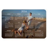 Personalisierte Kalender 2016 große flexible Magne Magnet (Horizontal)
