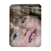 Personalisierte Kalender 2017 Flexibler Magnet (Vertikal)