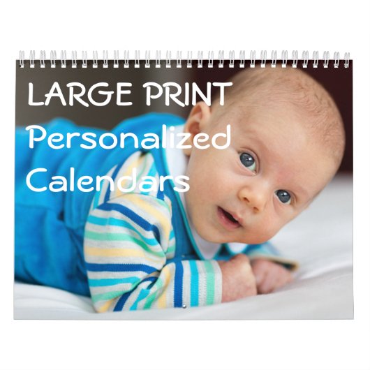 Personalisierte Kalender für Großdrucke (Titelbild)