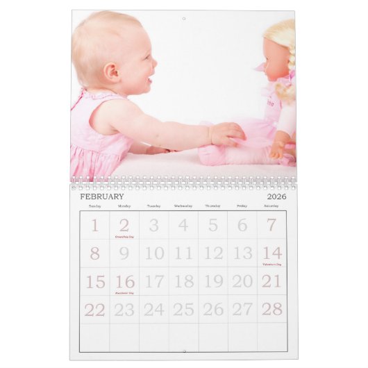 Personalisierte Kalender für Großdrucke (Feb 2026)