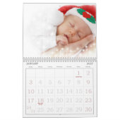 Personalisierte Kalender für Großdrucke (Jan 2027)