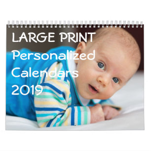 Personalisierte Kalender für Großdrucke 2019