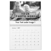 Personalisierte Kalender mit IHREM NAMEN und FOTOS (Jan 2027)